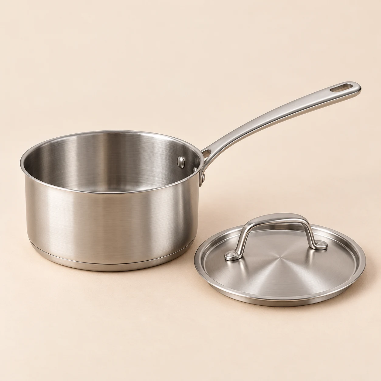 2 L Stainless Saucepan